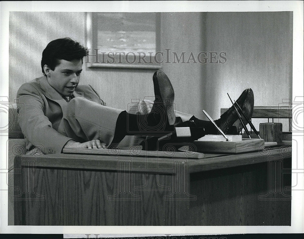 1989 Press Photo &quot;The Famous Teddy Z&quot; starring Jon Cryer- Historic Images