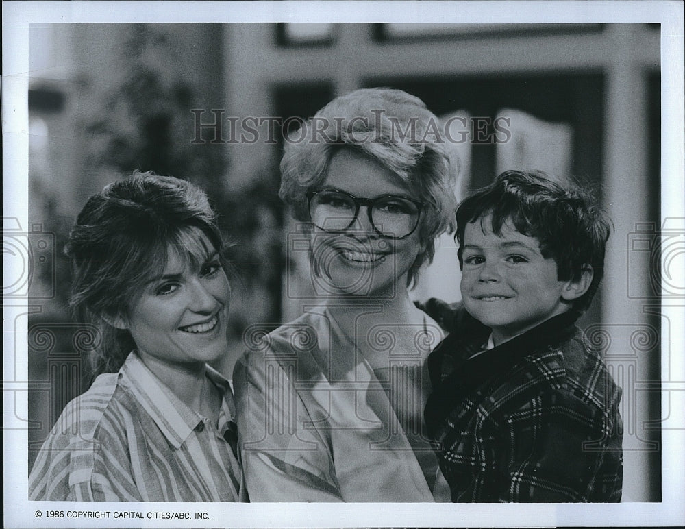 1986 Press Photo Mullally Burstyn &amp; Tendler Star In &quot;The ellen Burstyn Show&quot;- Historic Images