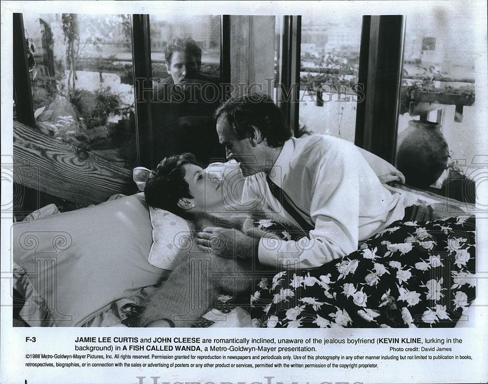 1988 Press Photo Curtis Cleese * Klein Star In "A Fish Called Wanda"- Historic Images