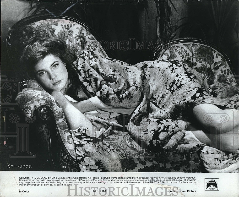 1981 Press Photo "Ragtime" Elizabeth McGovern stars- Historic Images