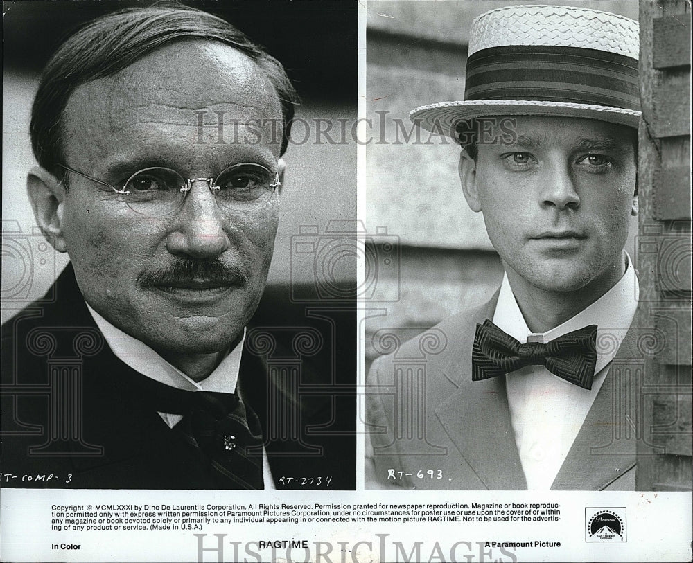 1981 Press Photo &quot;Ragtime&quot; Mandy Patinkin, B Dourit- Historic Images