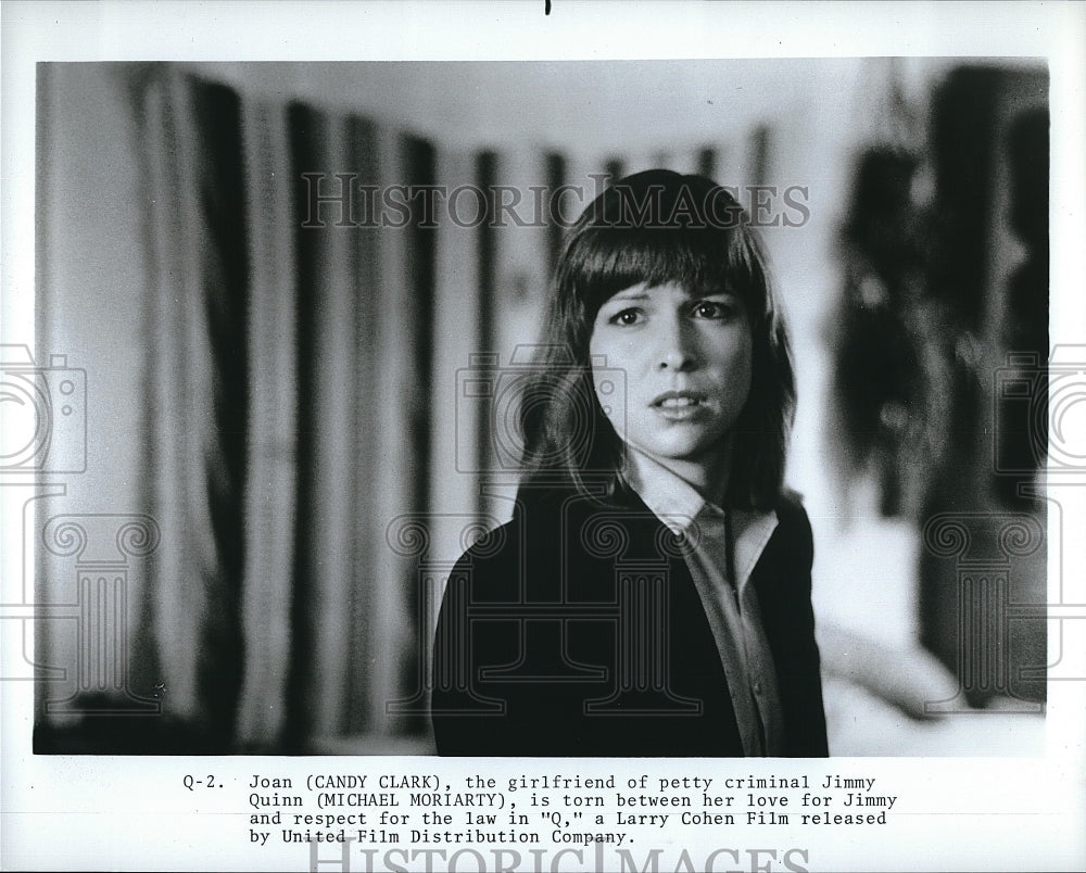 1982 Press Photo Candy Clark in the film &quot;Q&quot;- Historic Images