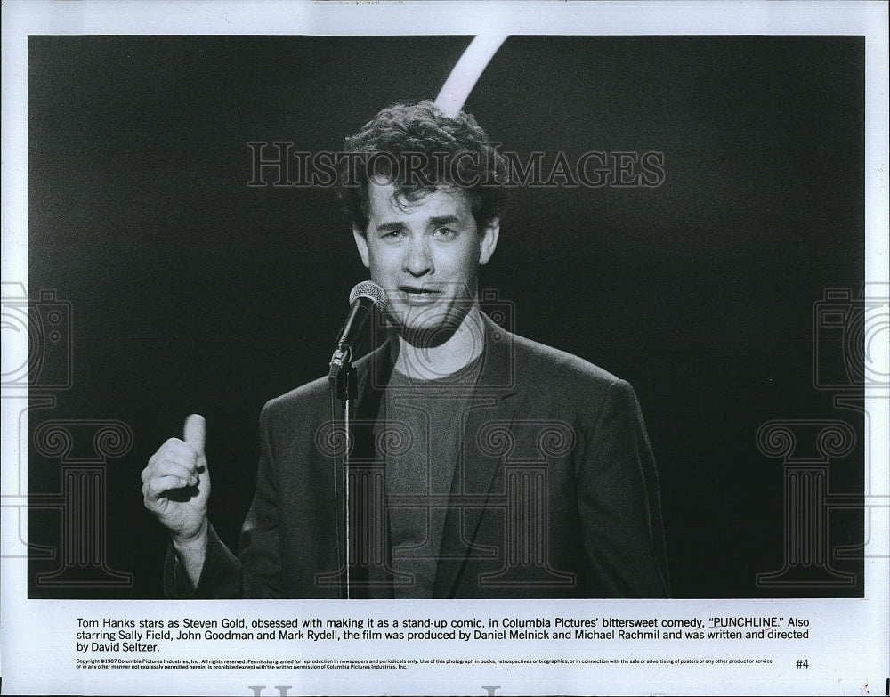 1987 Press Photo &quot;Punchline&quot; starring Tom Hanks- Historic Images