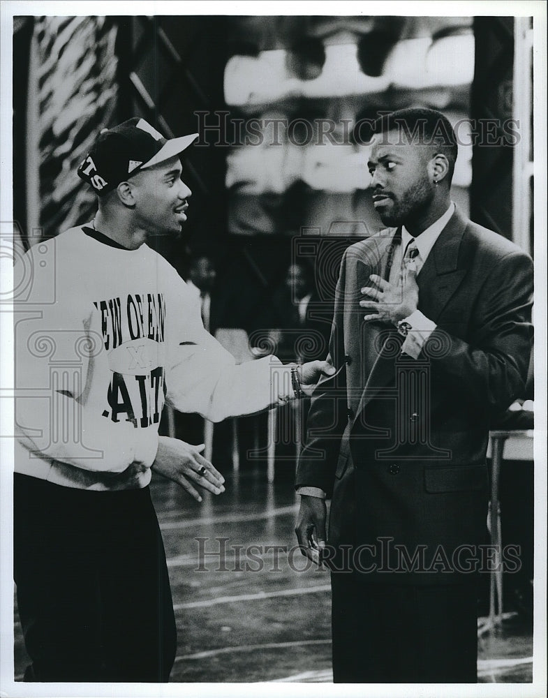 1992 Press Photo Kadeem Hardison, Duane Martin &quot;&#39;Out All Night&quot;- Historic Images