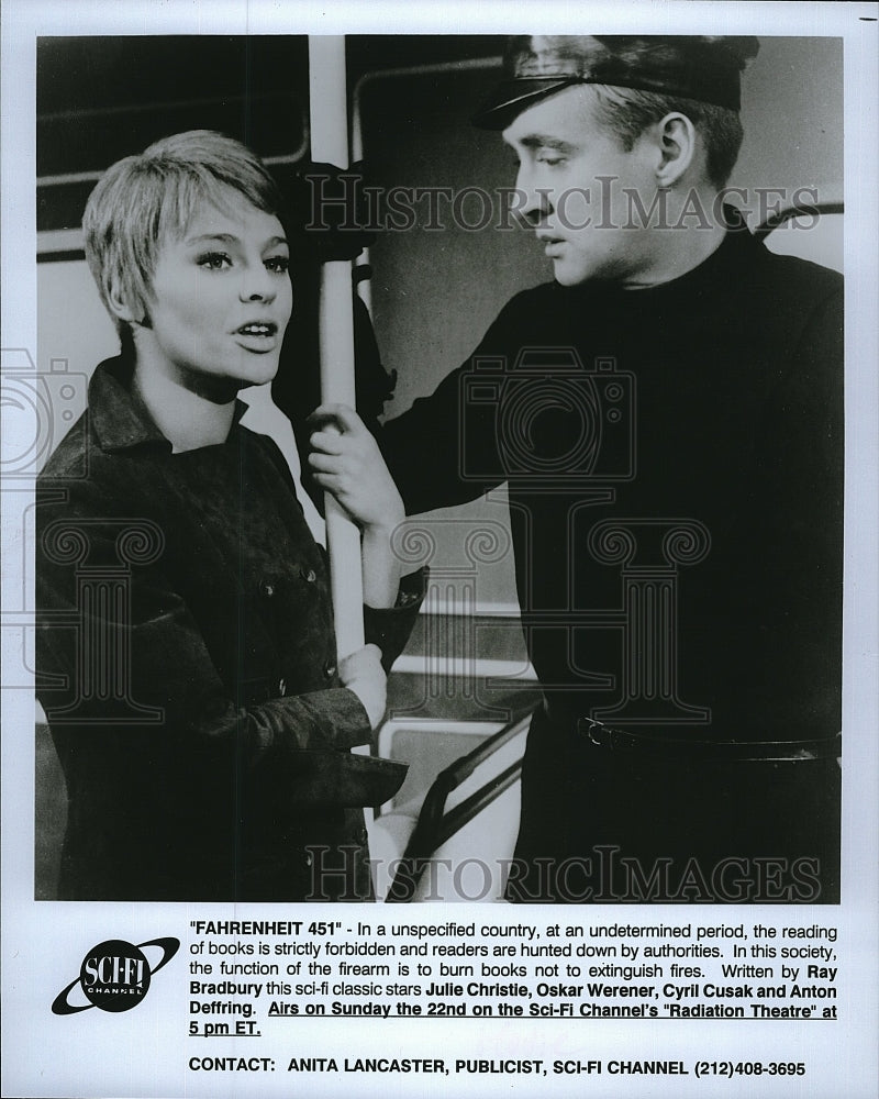 1966 Press Photo A scene from &quot;Fahrenheit 451&quot;- Historic Images