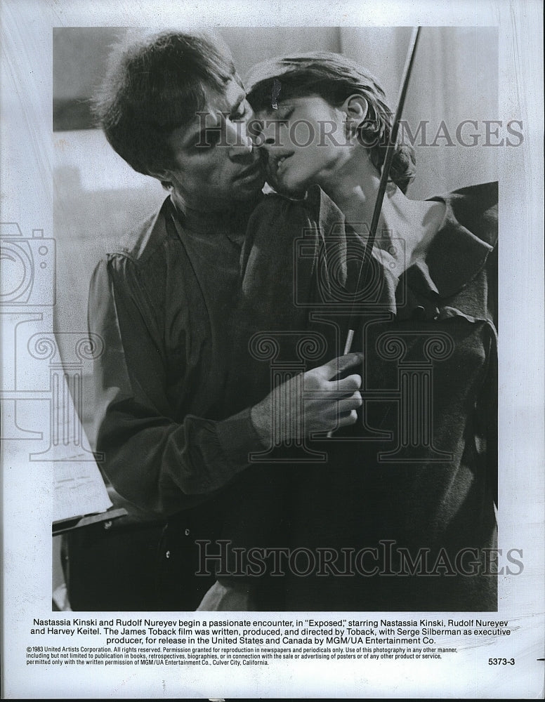 1983 Press Photo Actress Nastassia Kinski in &quot;Exposed&quot;- Historic Images