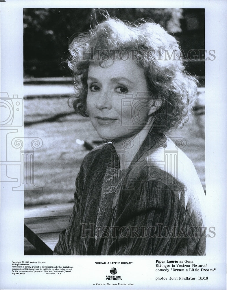 1989 Press Photo Piper Laurie &quot;Dream a Little Dream&quot;- Historic Images