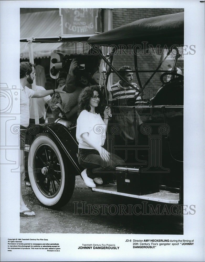 1984 Press Photo Director Amy Heckerling of &quot;Johnny Dangerously&quot;- Historic Images