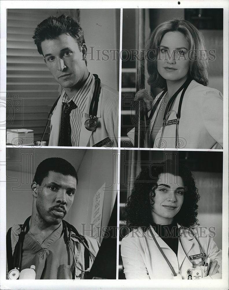 1996 Press Photo Cast Member of Televisions Show &quot;ER&quot;- Historic Images