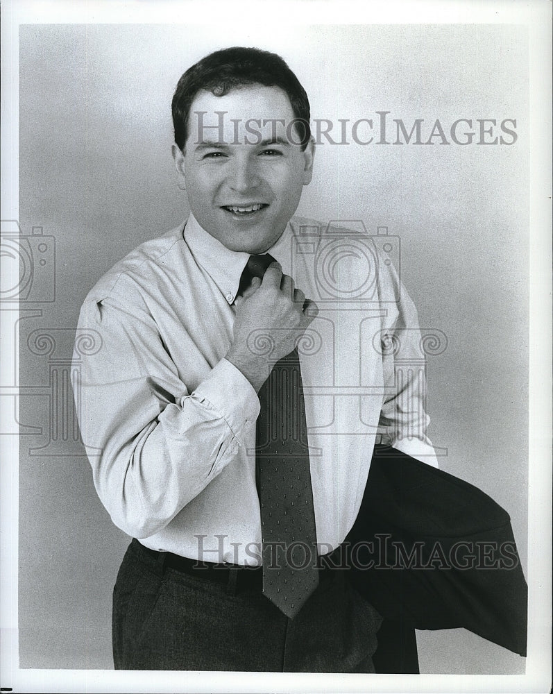 1987 Press Photo Actor Jason Alexander of &quot;Everything&#39;s Relative&quot;- Historic Images