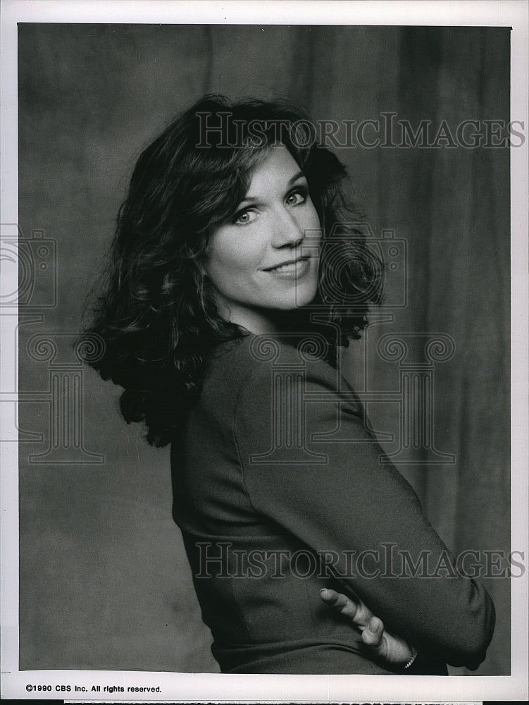 1990 Press Photo Marilu Henner in "Evening Shade"- Historic Images