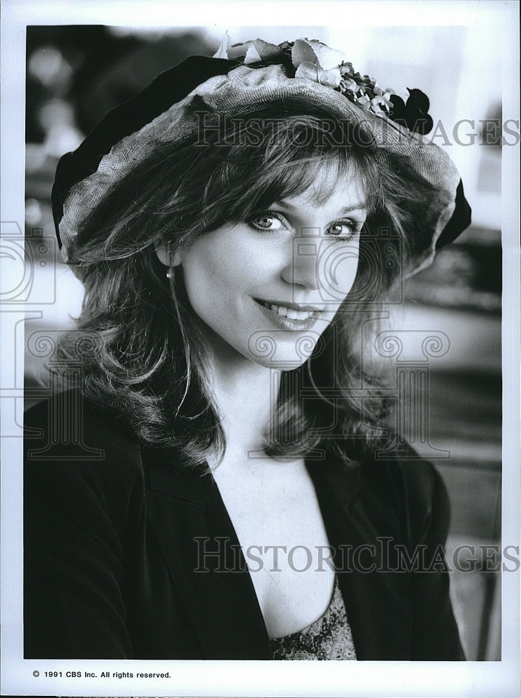 1991 Press Photo Marilu Henner, &quot;Evening Shade&quot;- Historic Images