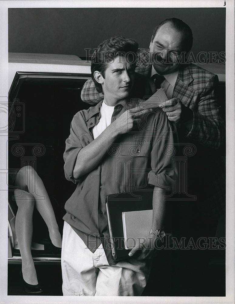 1990 Press Photo Ferris Bueller Charlie Schlatter - Historic Images