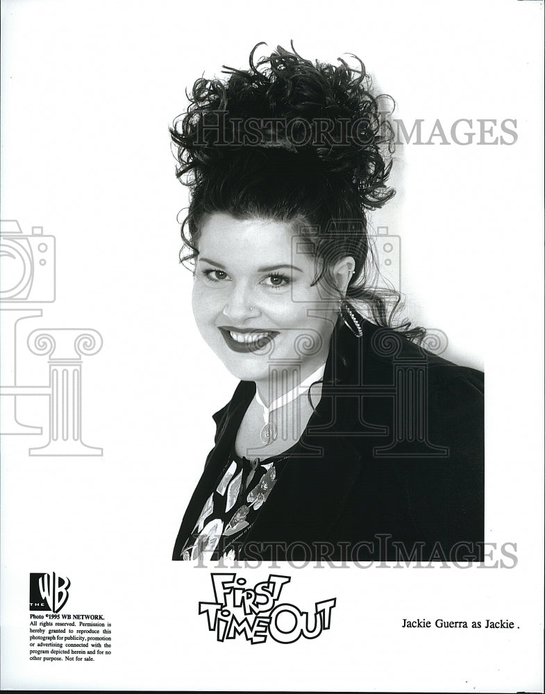 1995 Press Photo First Timeout Jackie Guerra As Jackie- Historic Images