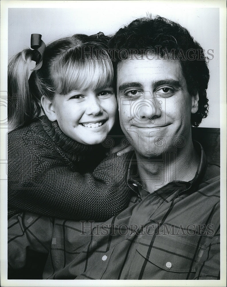 1988 Press Photo Brandy Gold Actress Brad Garrett First Impressions TV Show- Historic Images