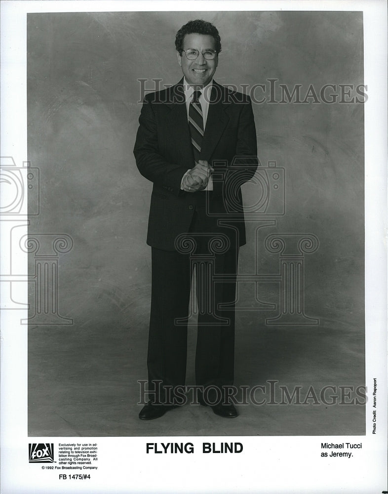 1992 Press Photo Michael Tucci American Actor Stars In Flying Blind TV Show- Historic Images