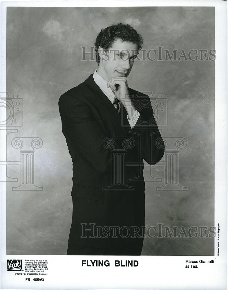 1992 Press Photo Marcus Giamatti American Actor Flying Blind TV Show Series- Historic Images