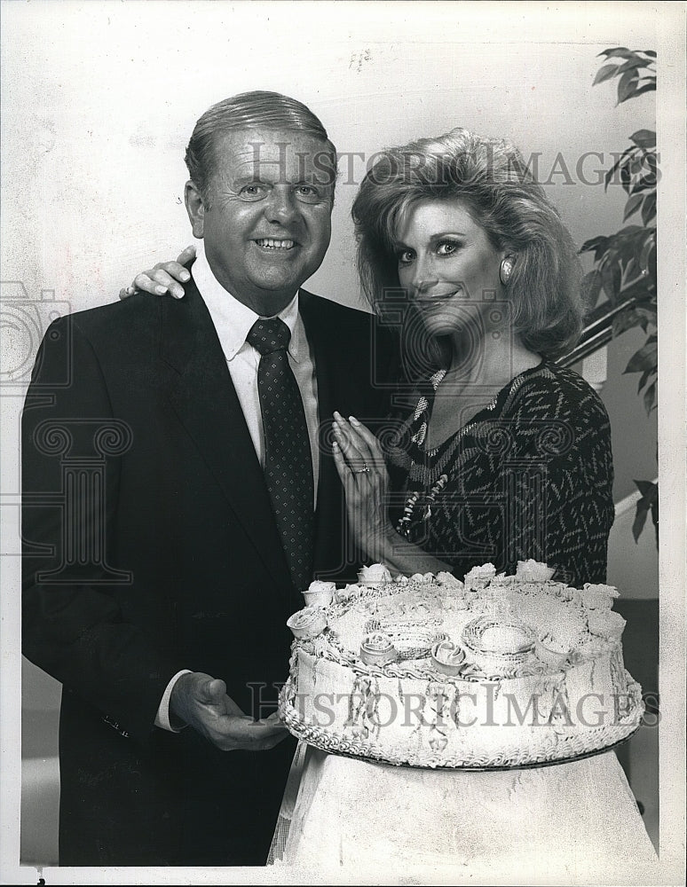 1987 Press Photo Eight Is Enough Dick Van Patten Mary Frann- Historic Images