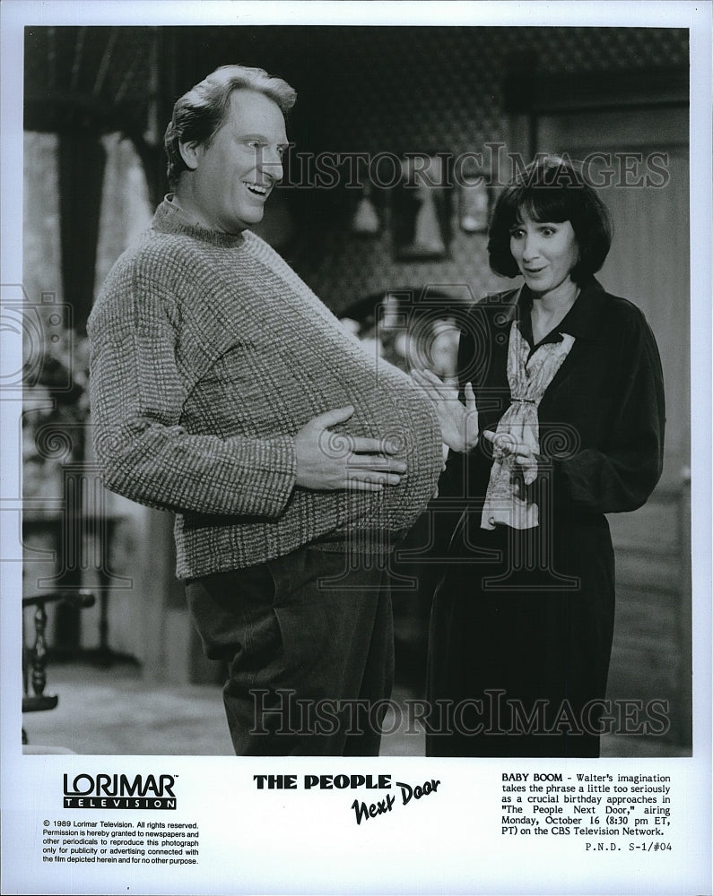 1989 Press Photo Scene Form TV Series &quot;The People Next Door&quot;- Historic Images