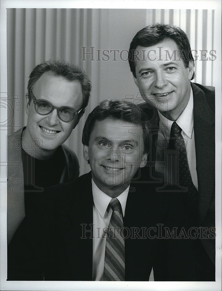 1989 Press Photo &quot;The Pat Sajak Show&quot; Tom Scott,Dan Miller- Historic Images