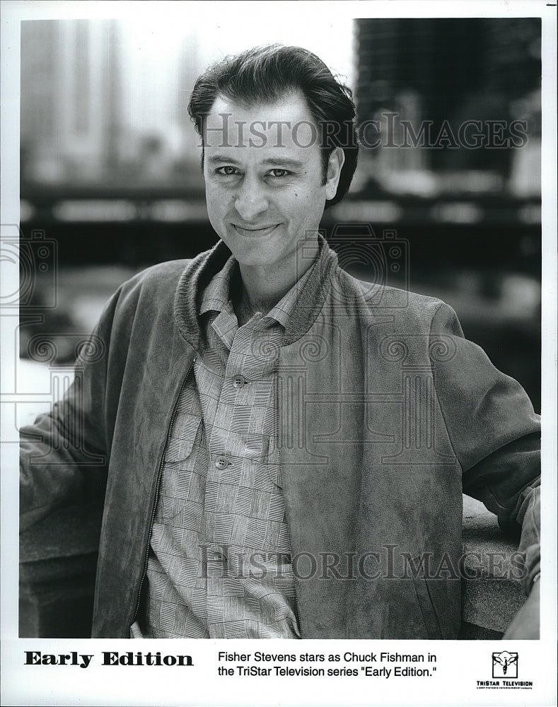 Press Photo Fisher Stevens in &quot;Early Edition&quot;- Historic Images