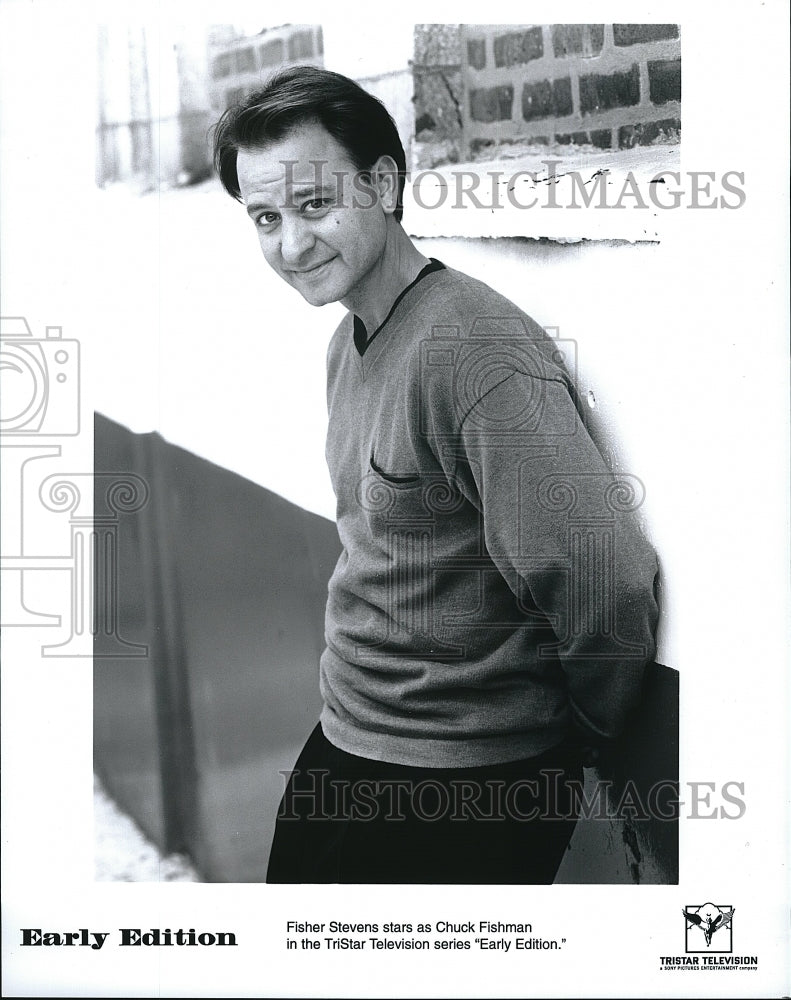 Press Photo Fisher Stevens in &quot;Early Edition&quot;- Historic Images