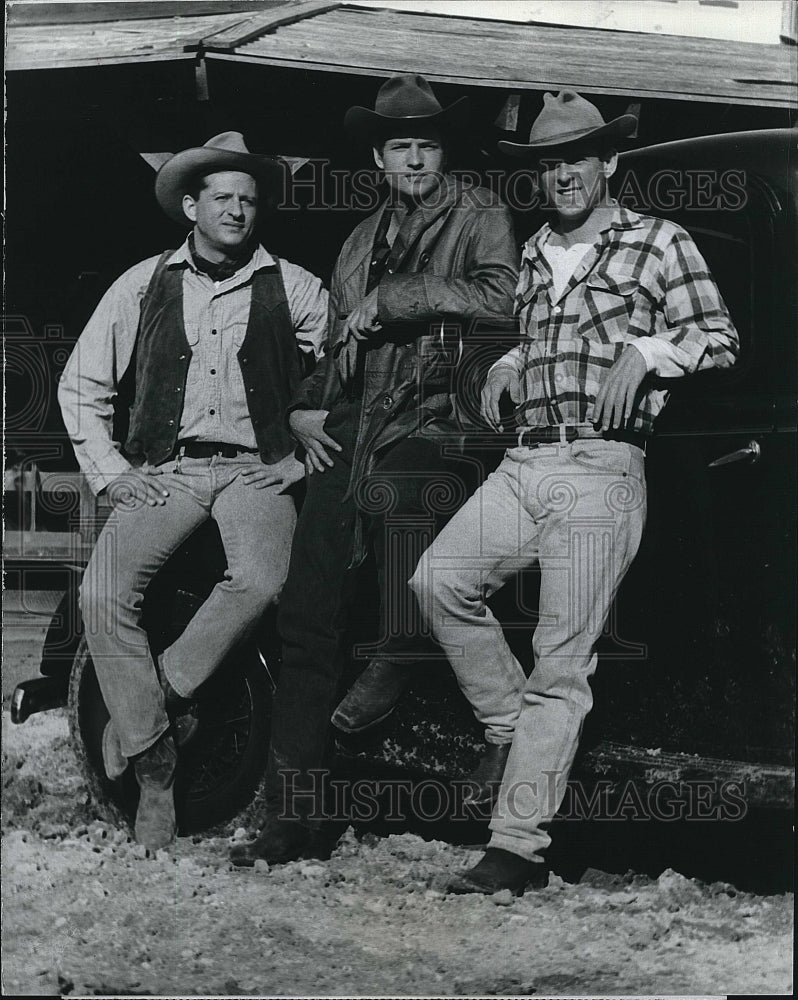 1987 Press Photo David Wilson, Kevin Wixted, David Grant- Historic Images