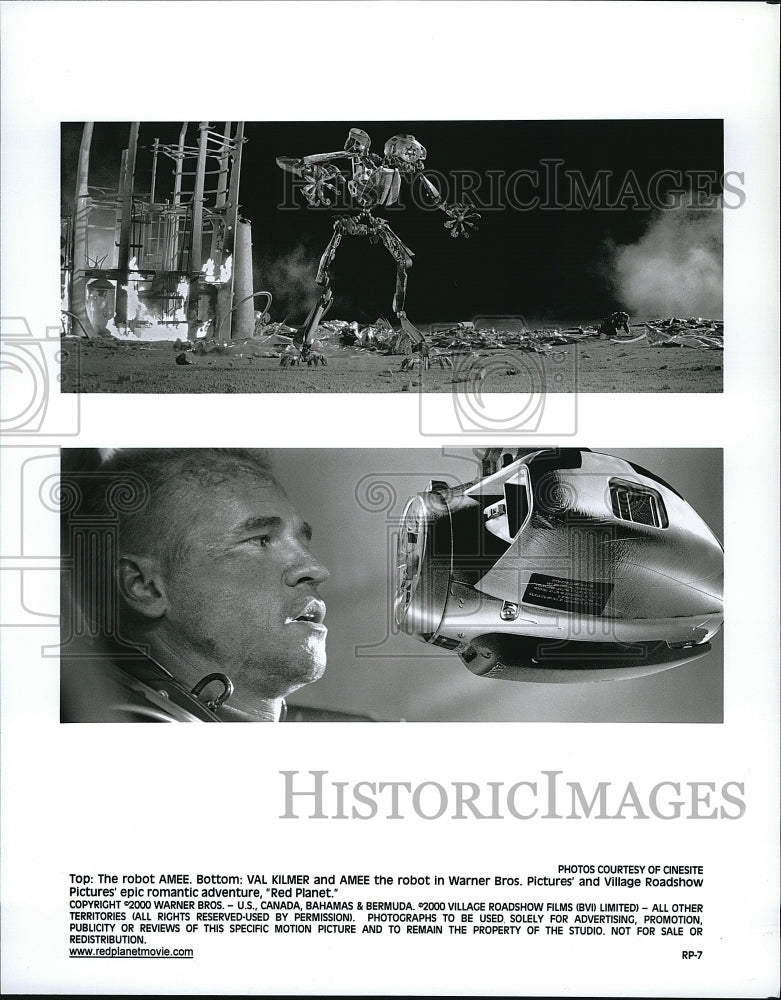 2000 Press Photo Val Kilmer in &quot;Red Planet&quot;- Historic Images