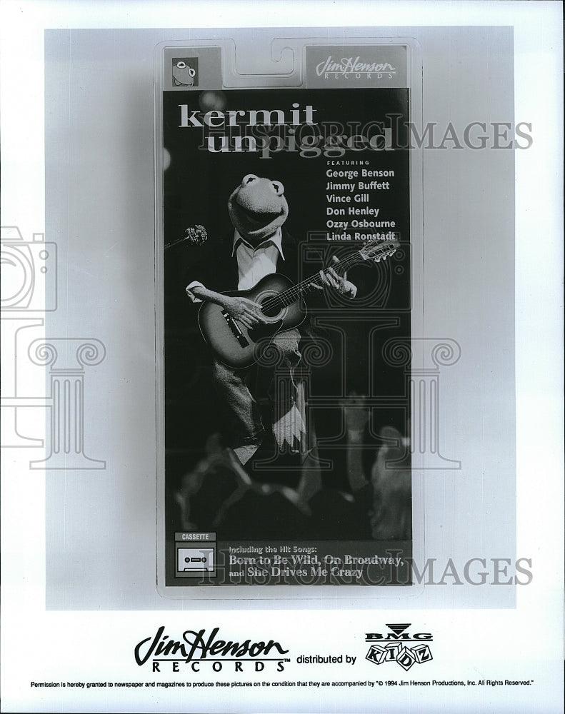 1994 Press Photo Ads for &quot;Kermit Unpigged&quot; by Jim Henson- Historic Images