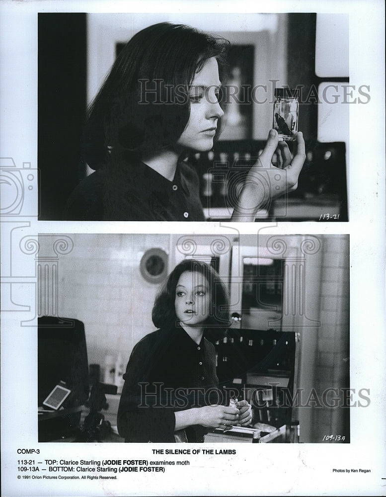 1991 Press Photo The Silence of the Lambs Jodie Foster - Historic Images