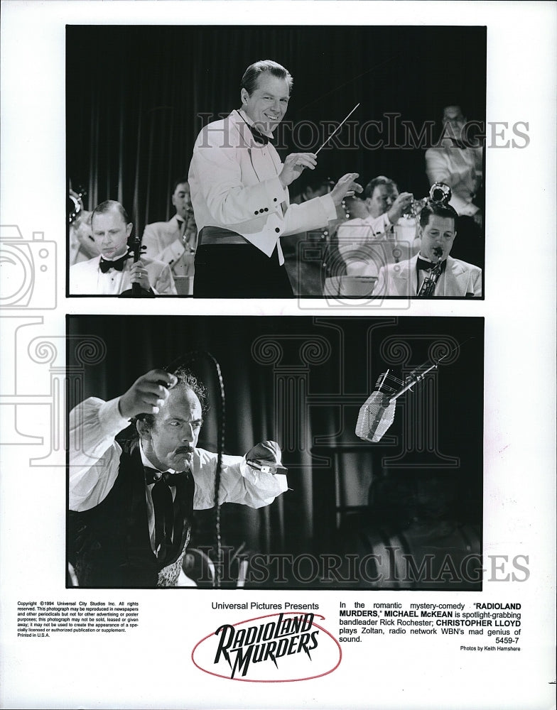 1994 Press Photo  &quot;Radioland Murders&quot; Michael McKean, Christopher Lloyd- Historic Images