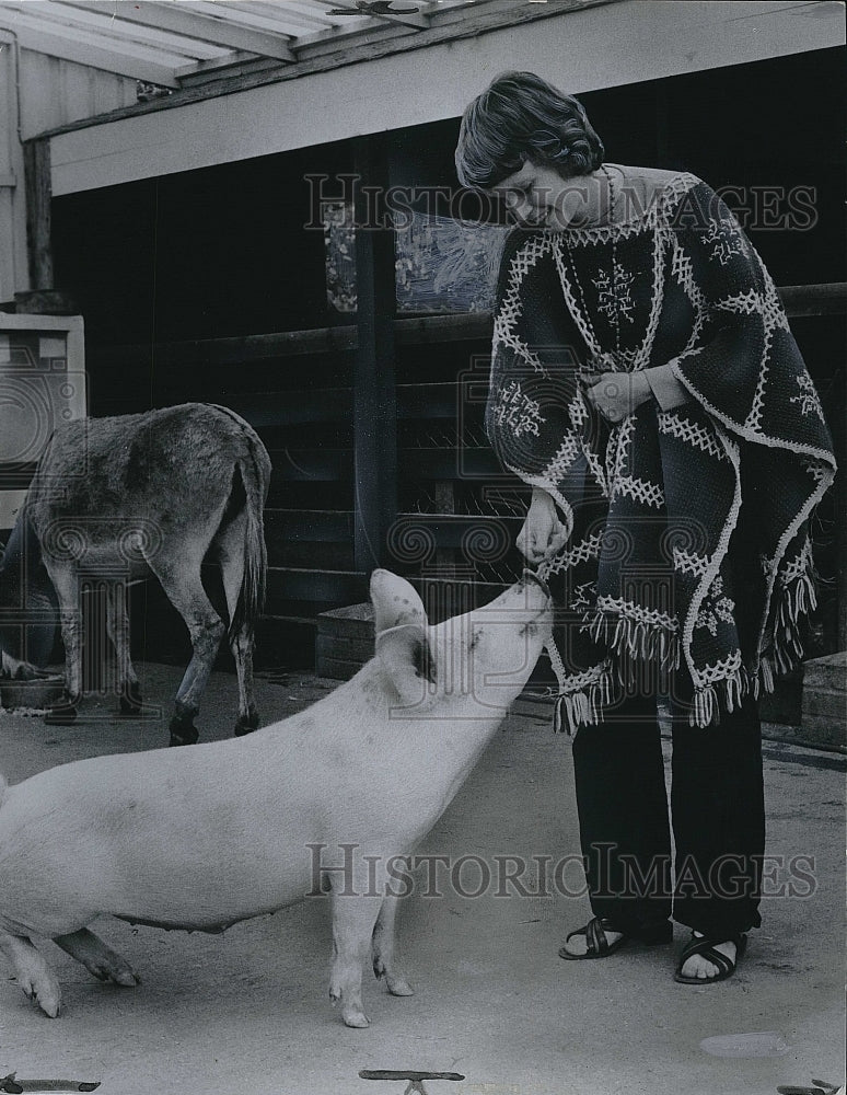 1972 Press Photo Mia Farrow Stars In &quot;The Public Eye&quot;- Historic Images