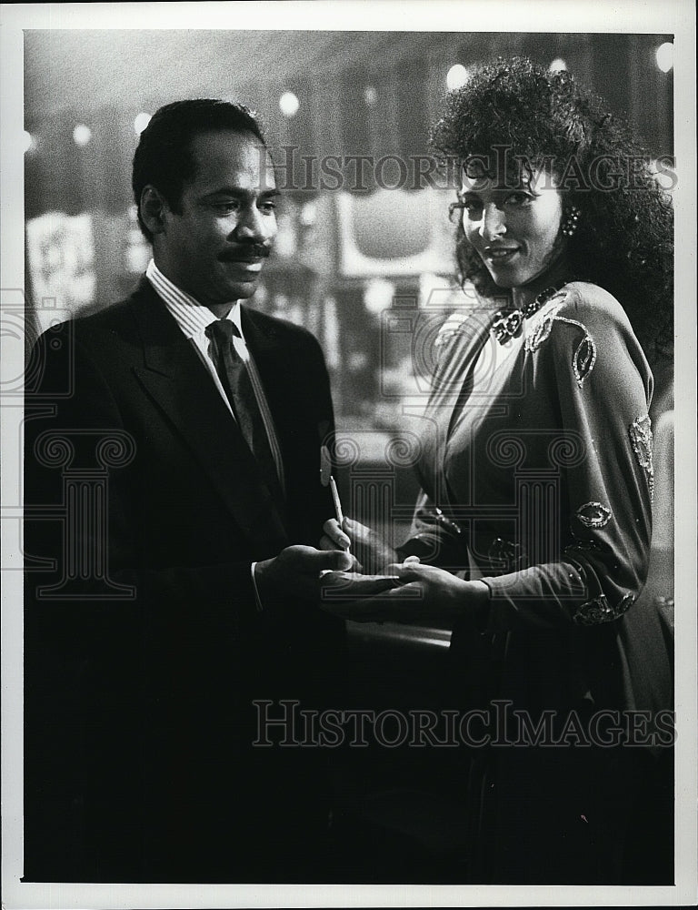 Press Photo Television Show Franks Place Tim Reid Daphne Maxwell Reid - Historic Images