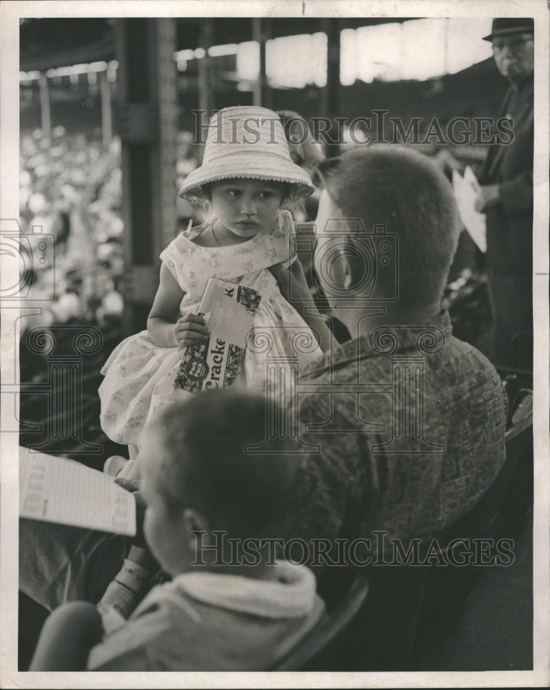 1963 Press Photo Ronanne Simkus Crackjack William Game - RRQ27365