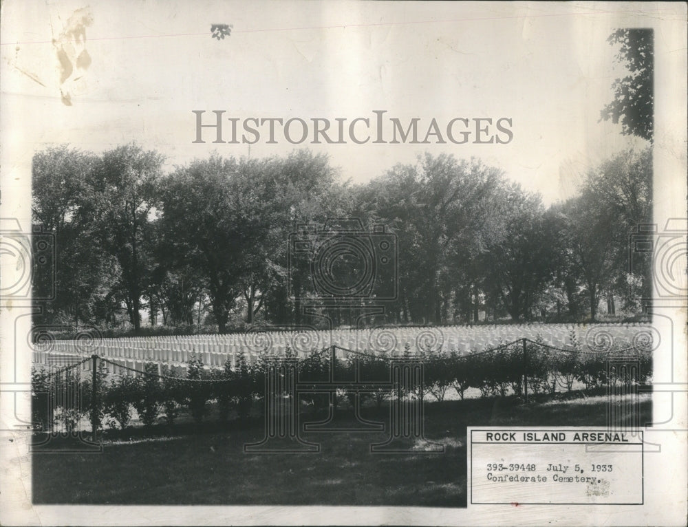 1951 Press Photo ROck Island Arsenal Tree Farms - RRR31531- Historic Images