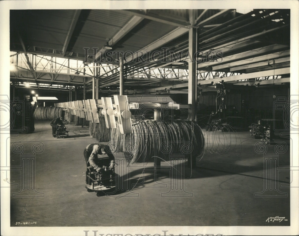 1937 Press Photo Republic Steel Corp - RRR37789- Historic Images