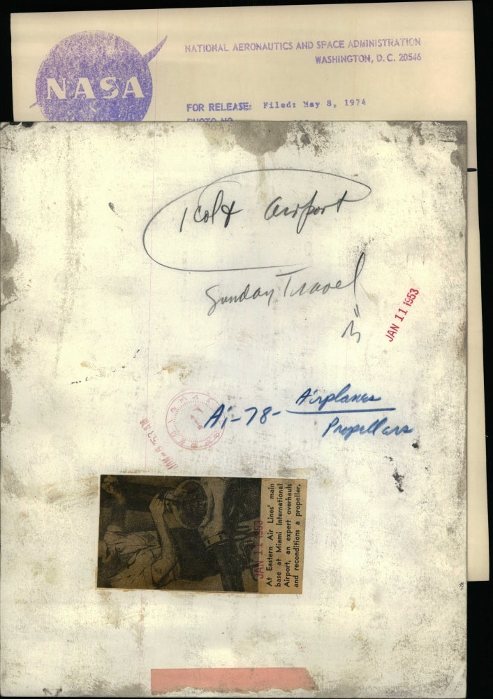 1953 Press Photo Eastern Internationa Airport Miami - RRR60559