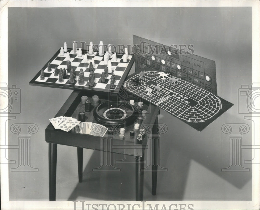 1966 Press Photo Shown Chess Board - RRR88101- Historic Images