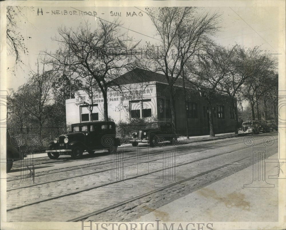 1939 Press Photo Sherman Park Public Library New City - RRR92213- Historic Images