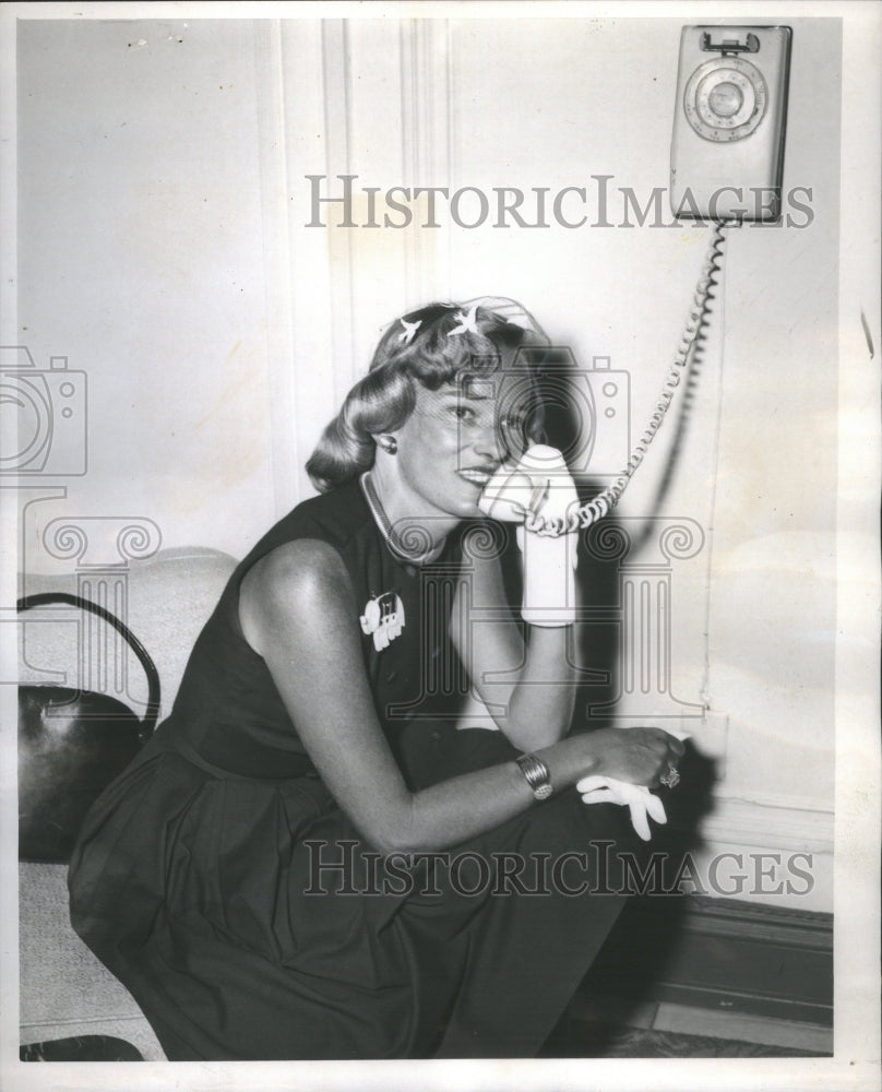 1960 Press Photo rs. Henry P. Wheeler Benifits - RRU13427