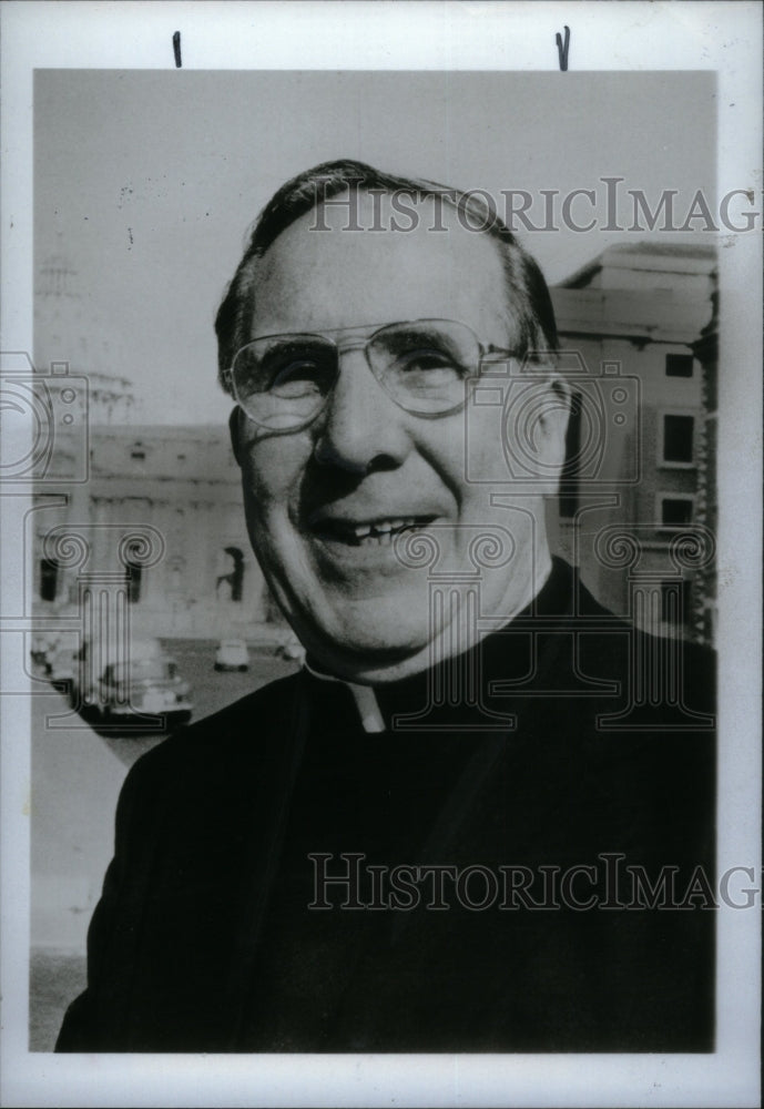 1980 Press Photo Reverend Agnellus Andrew Pontifical - RRU17773