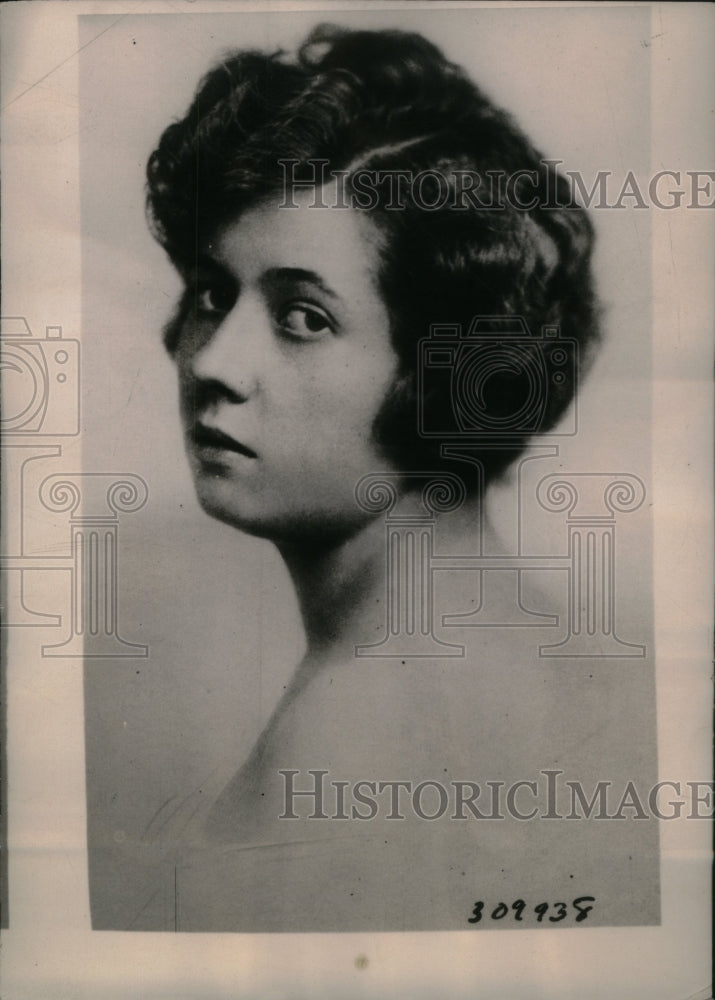 1921 Press Photo Frau von Rochow-colonel Hussars' widow - RRU20701