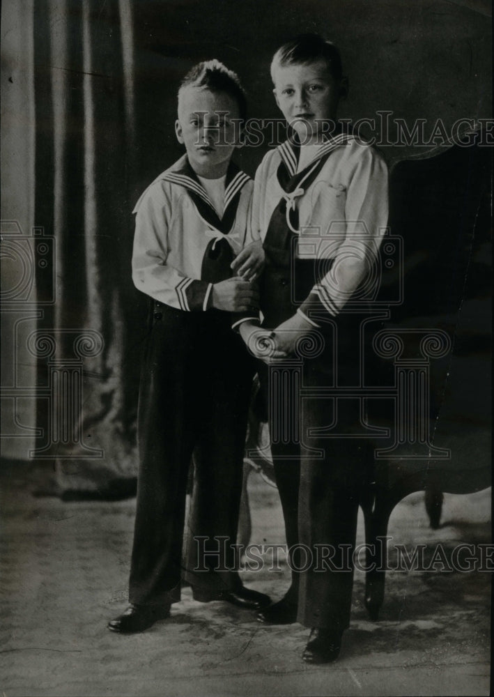 Press Photo Prince Wilhelm Germany Ferdinand - RRU20731