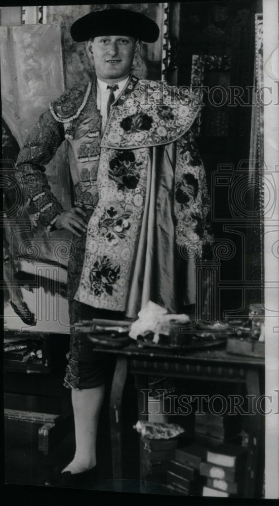 1931 Press Photo Sidney Franklin Profile picture - Historic Images