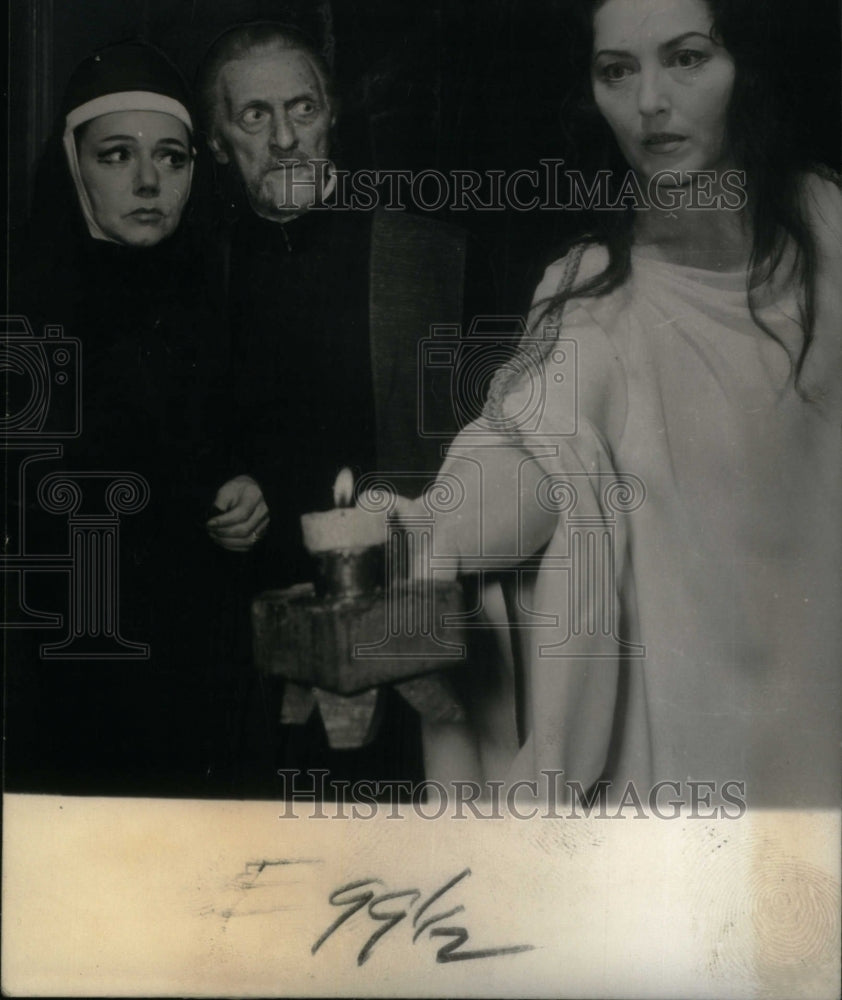 1964 Press Photo Margit Lukacs,actress as Lady Macbeth - RRU26523