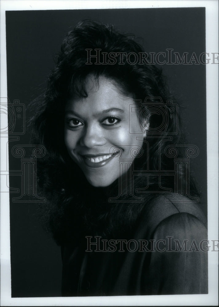 1990 Press Photo Micah Materre reporter WJBK-TV 2 News- Historic Images