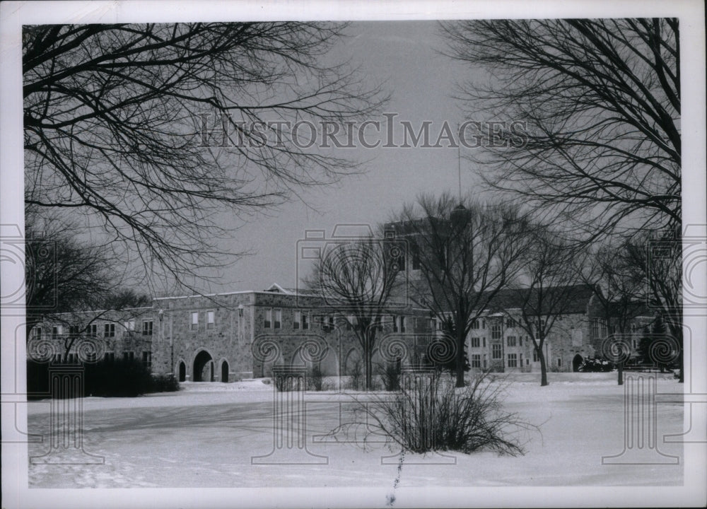 1968 Press Photo Aquina Institute Philosophy Forest ILL - RRU32483