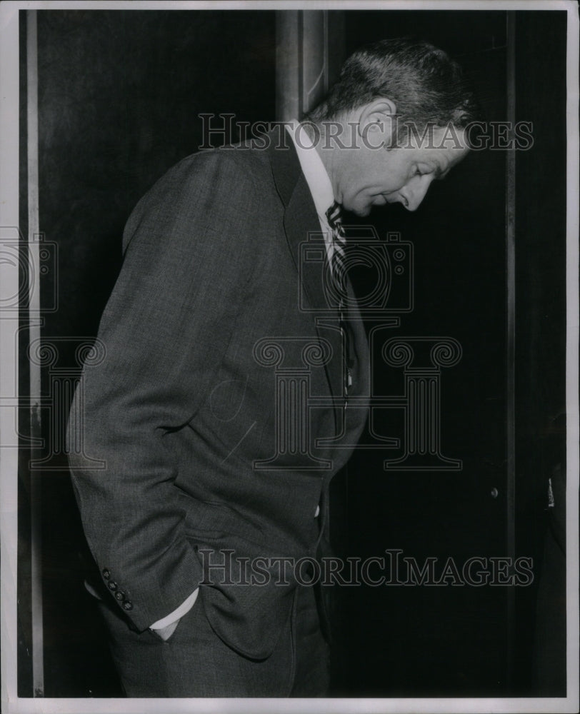 1938 Press Photo Thomas Petzold Detroit Society clubman