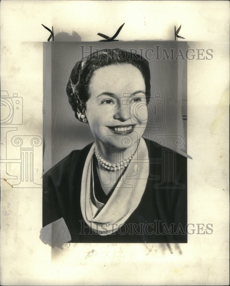 1953 Press Photo Mrs William P Hobby - RRU56633