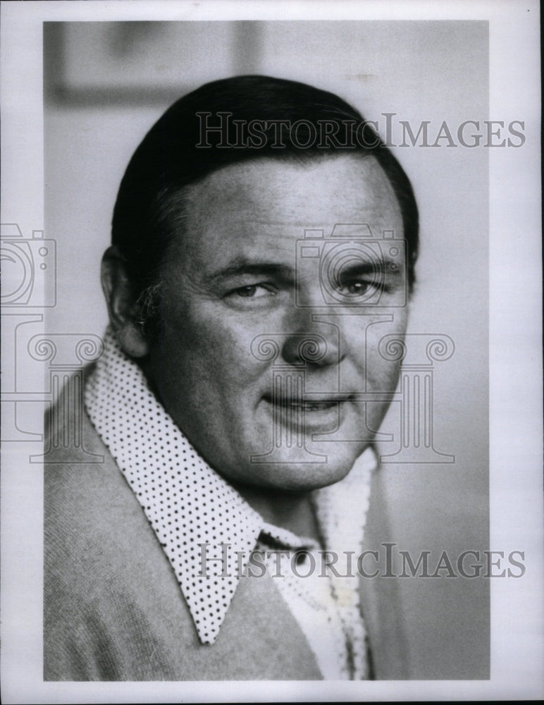1980 Press Photo Football Sportscaster Keith Jackson - RRU57687